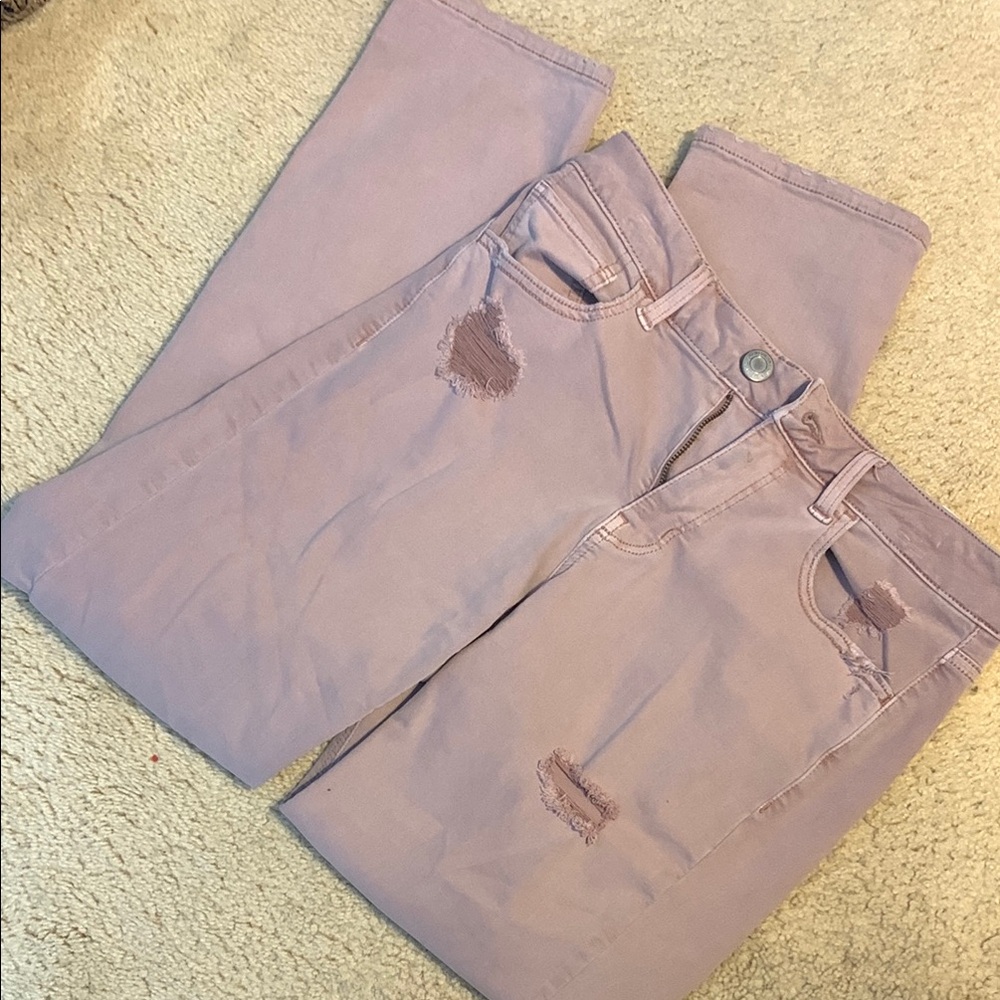 American Eagle Blush Rose Jeans